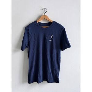 Nike Jordan Mens Navy Blue 23 Graphic T-Shirt Jumpman Logo Medium